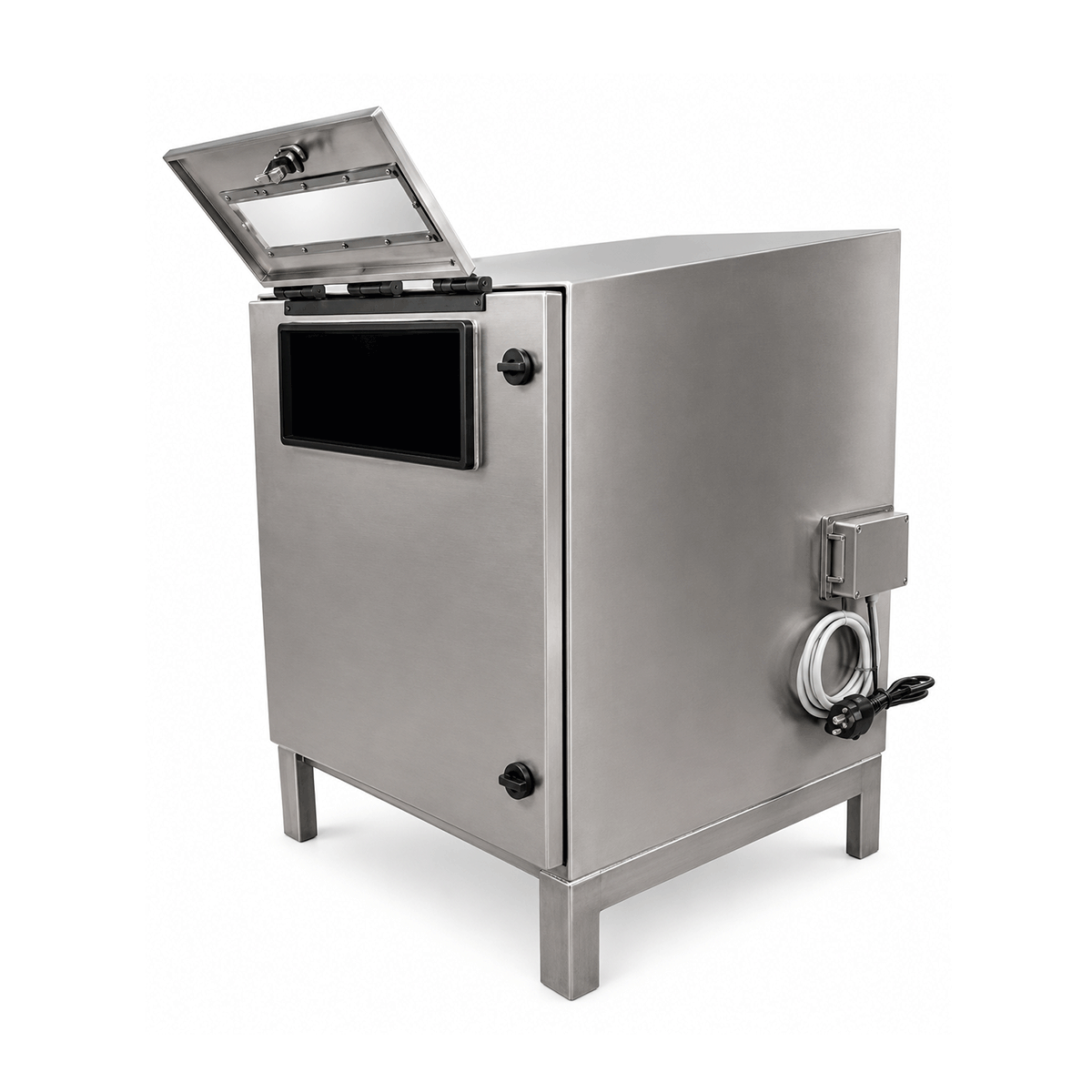 Stainless Steel Floor Mount Printer Enclosure